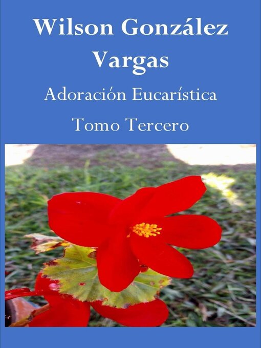 Title details for Adoración Eucarística by WILSON GONZÁLEZ VARGAS - Available